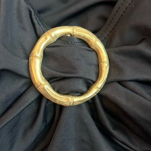 Coco Reef Bra Sized Tankini Top‎ Size 36C Black